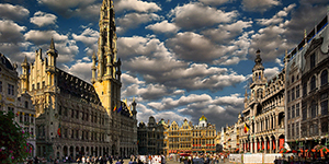 エミレーツ航空で行くヨーロッパ(ブリュッセル)＆ドバイで見どころスポットのひとつ、グラン・プラス広場