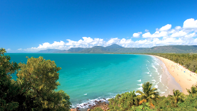 美しい4マイルビーチ／ポートダグラス