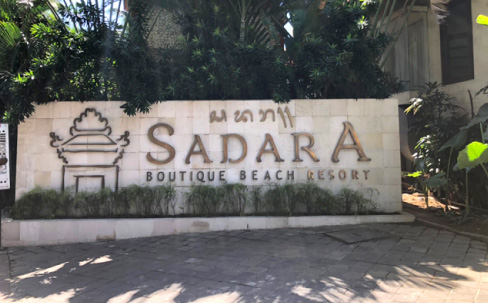 「サダラ ブティック ビーチ リゾート」に宿泊