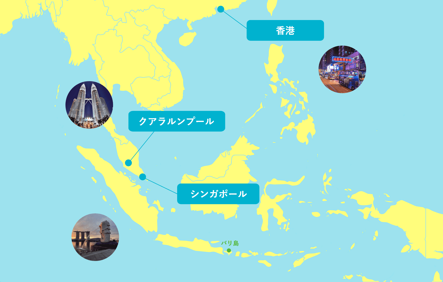 バリ島エリア紹介