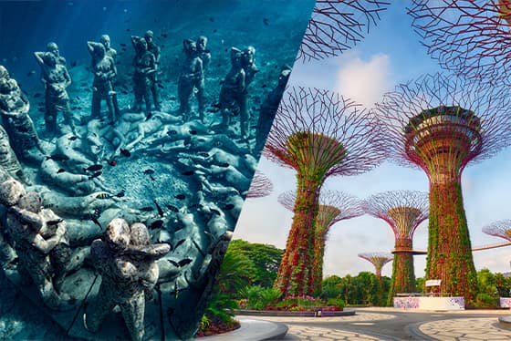 ギリ・トラワンガン島／シンガポール