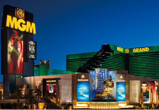 KÀを上演しているホテル