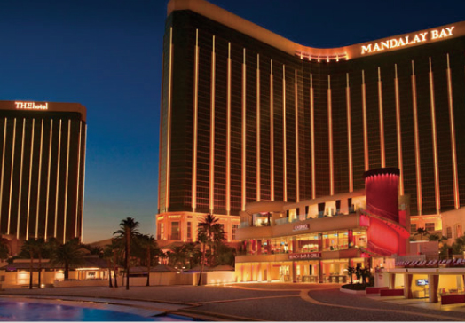 Michael Jackson ONEを上演しているホテル