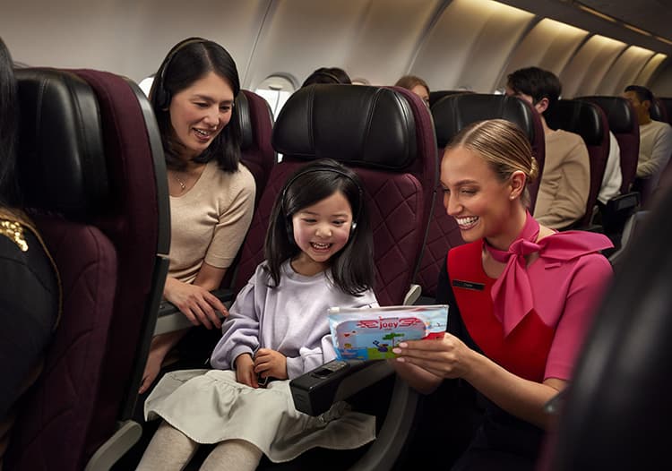 快適な機内体験