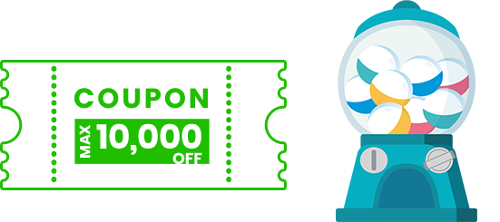 ガチャキャンペーン 最大10,000円OFFクーポン