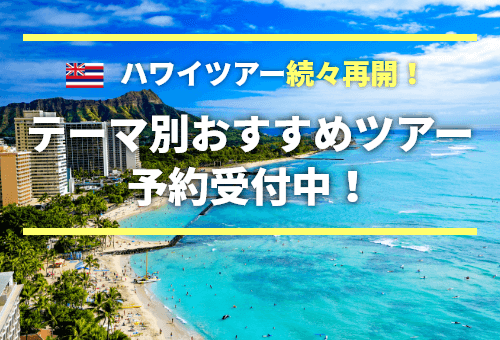 ハワイへの渡航最新情報＆おすすめツアー