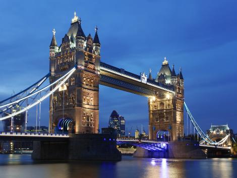 ロンドン：タワーブリッジ