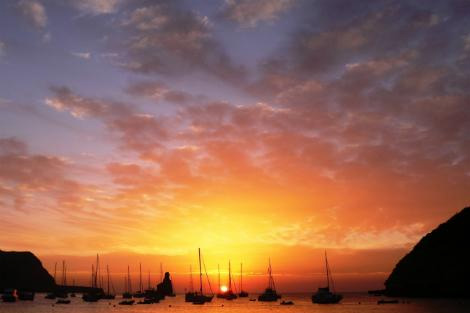 イビサ島：夕景