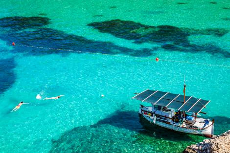 イビサ島：美しい海