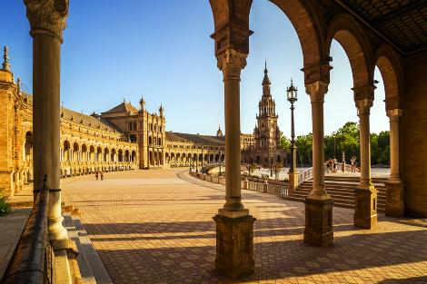 セビーリャ：スペイン広場