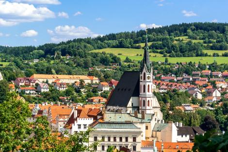 チェスキークルムロフ：チェスキー・クルムロフ城