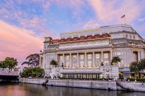 シンガポール：ザ フラートン ホテル シンガポール 外観