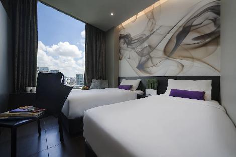 シンガポール：V ホテルラベンダー 客室一例