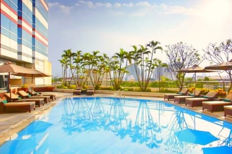 メリア ハノイ：プール