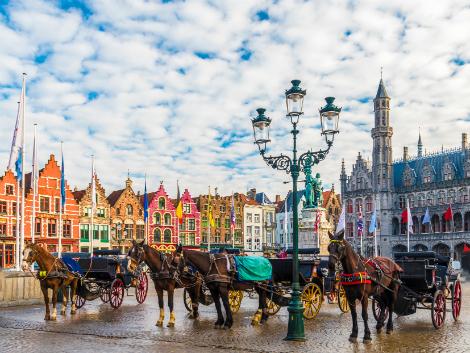 ブルージュ　街並み