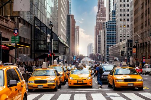 ニューヨーク　タクシー