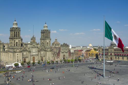 メキシコ都市ゾカロ