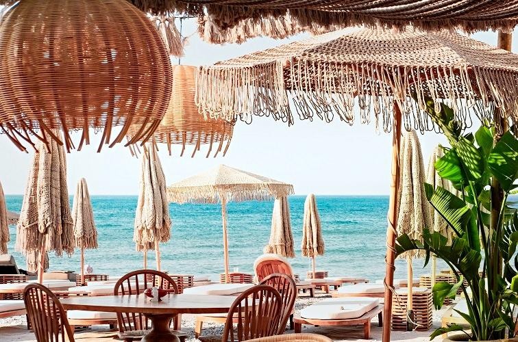 ボンダイビーチのカフェ