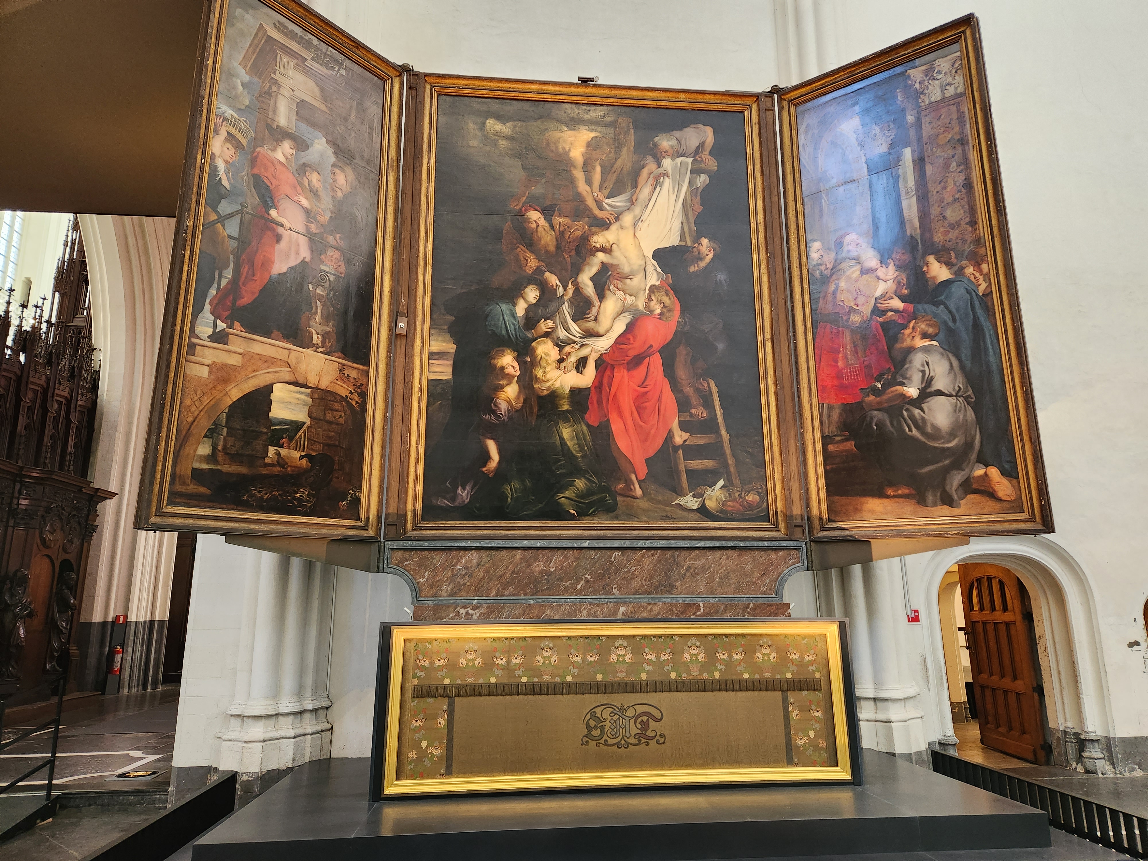 ルーベンス作「キリスト降架」