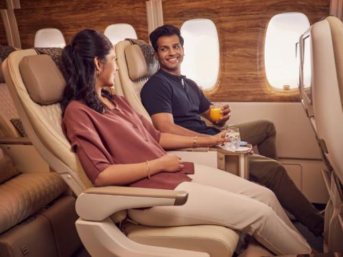 エミレーツ航空　プレミアムエコノミークラス