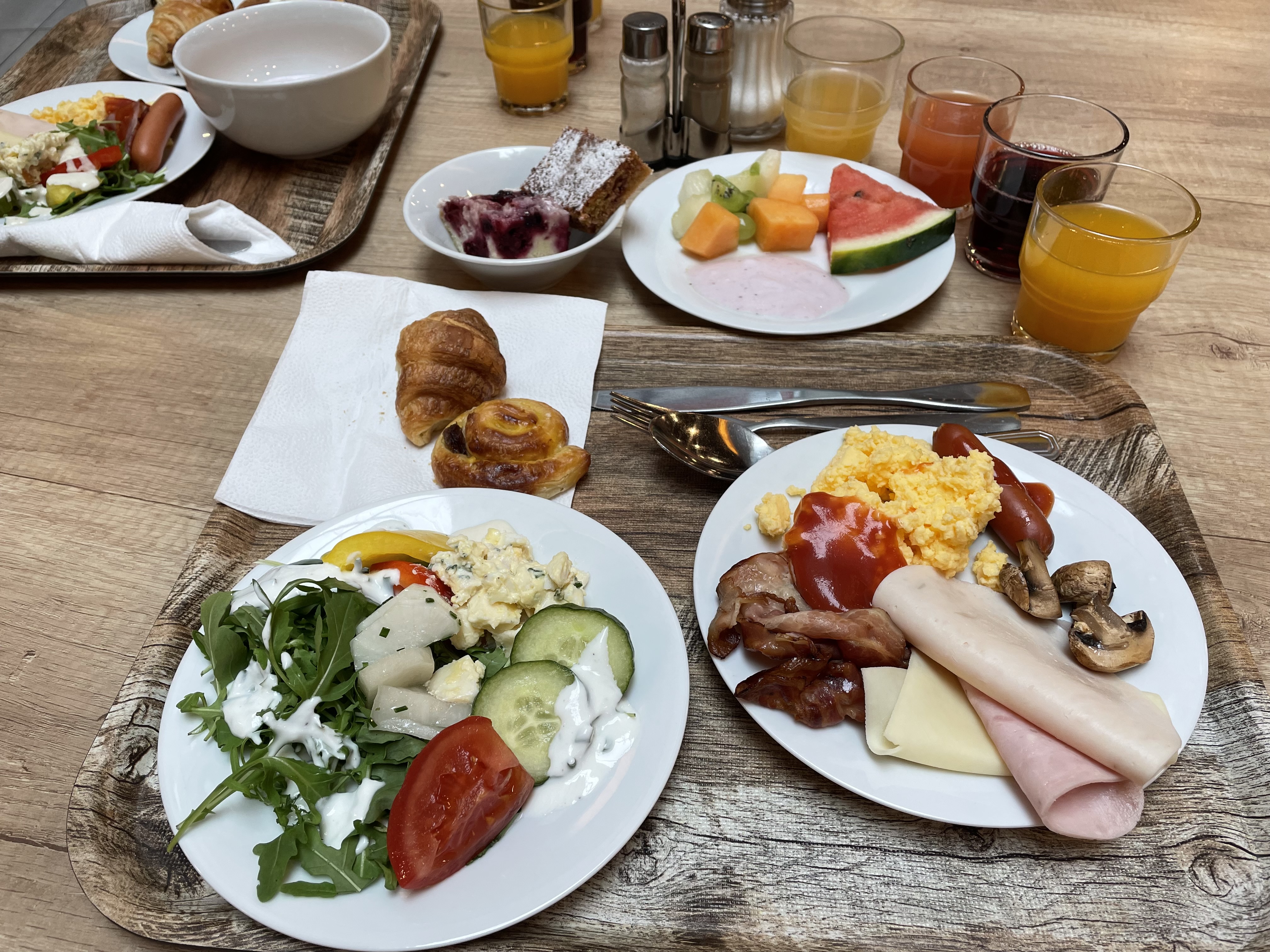 ホテル「イビス プラハ オールド タウン」朝食