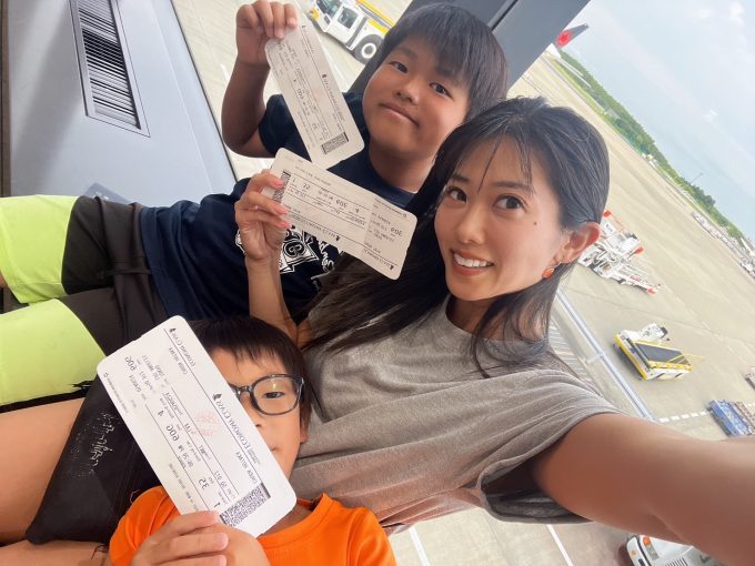 成田空港を出発！