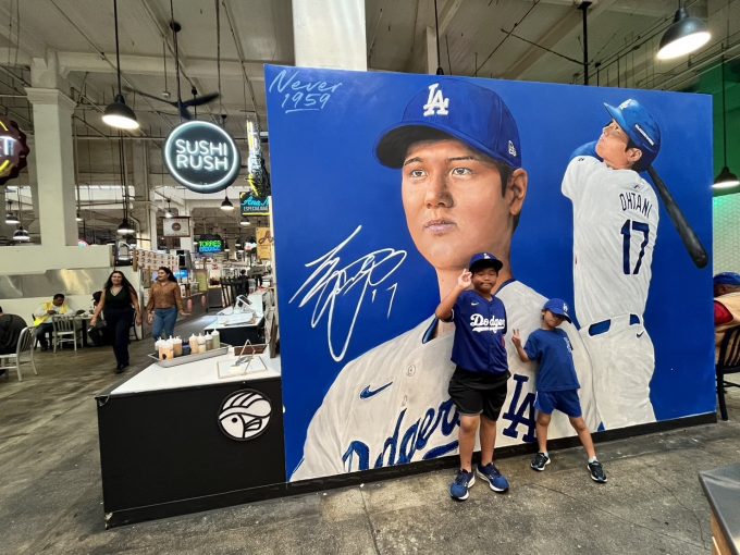 大谷翔平選手の絵を発見！