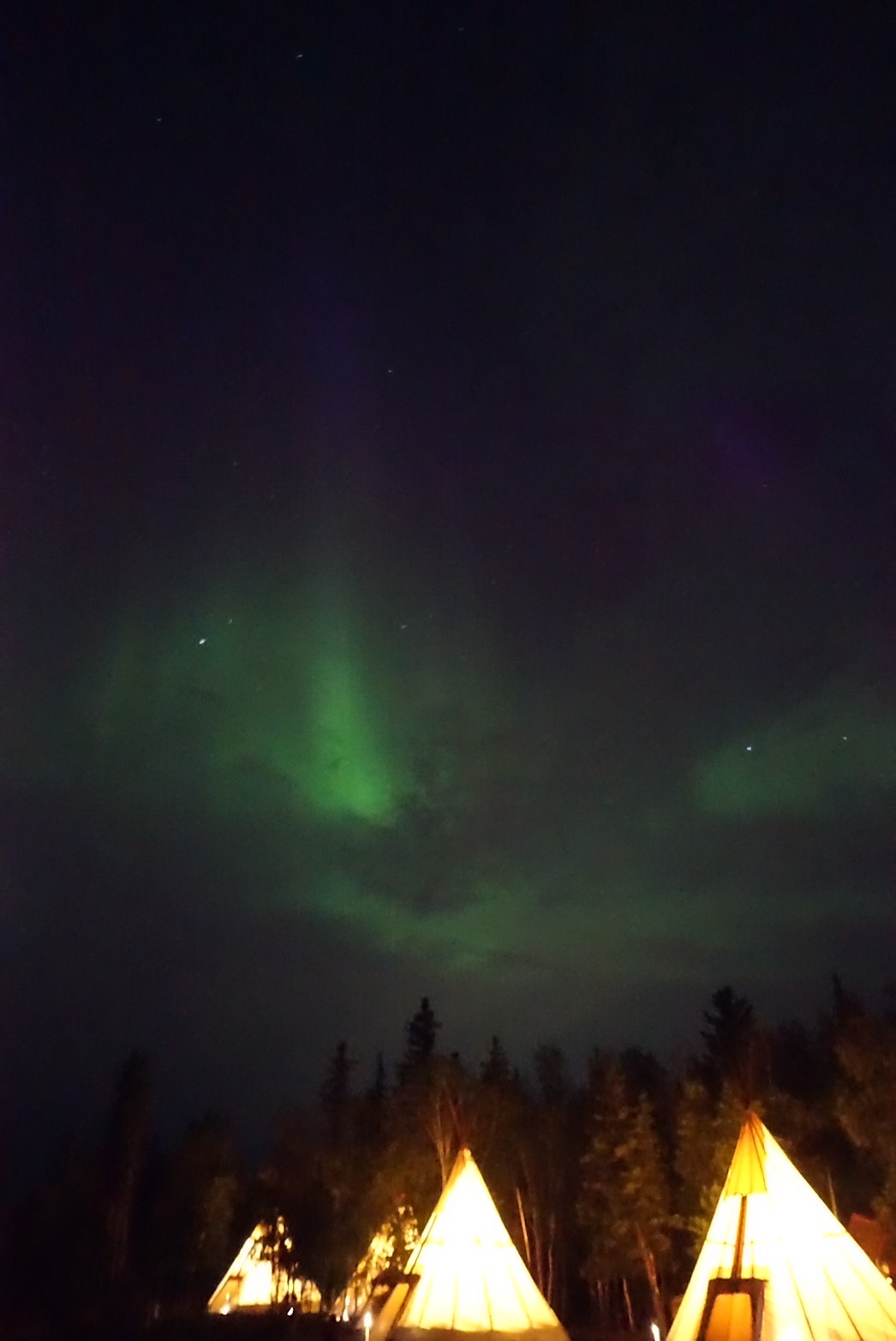 小さな光から徐々に