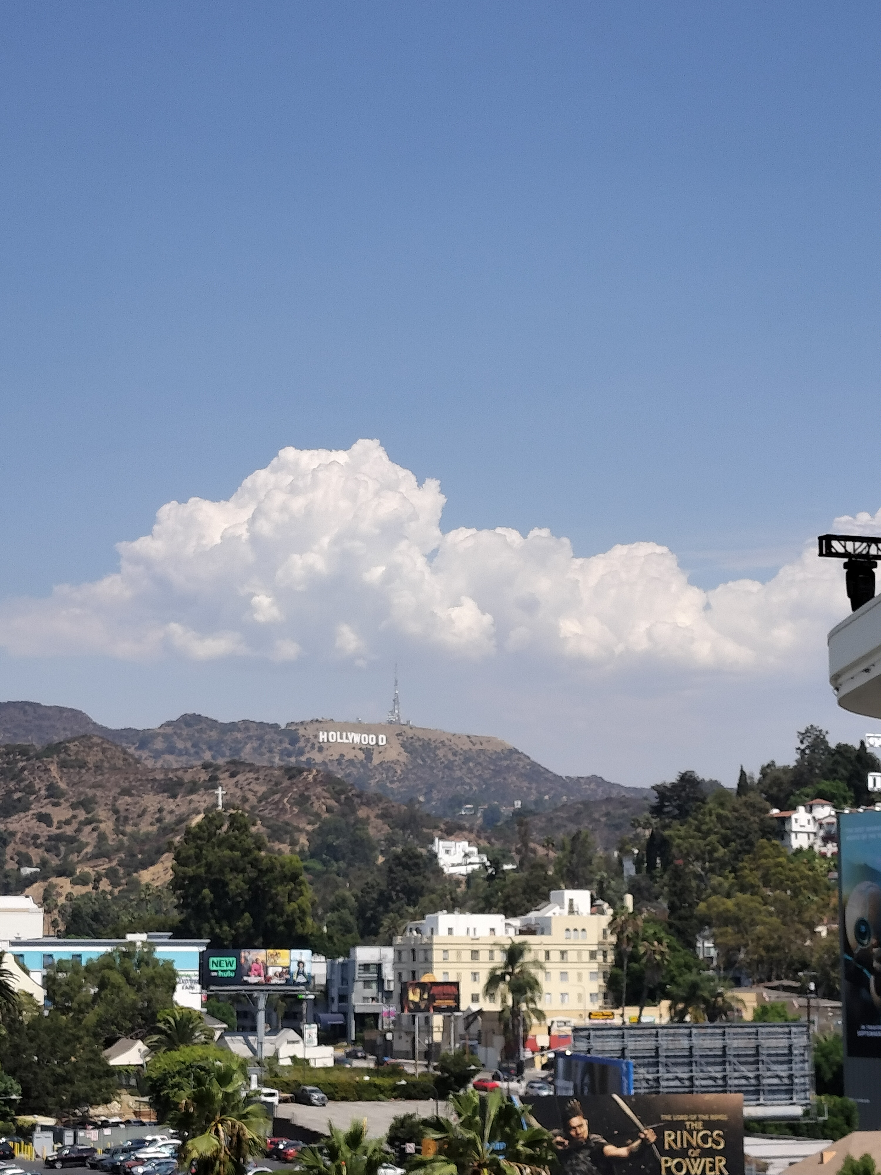 ハリウッドに到着