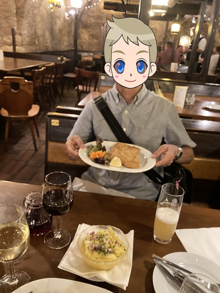 ワイン居酒屋（ホリイゲ）にて