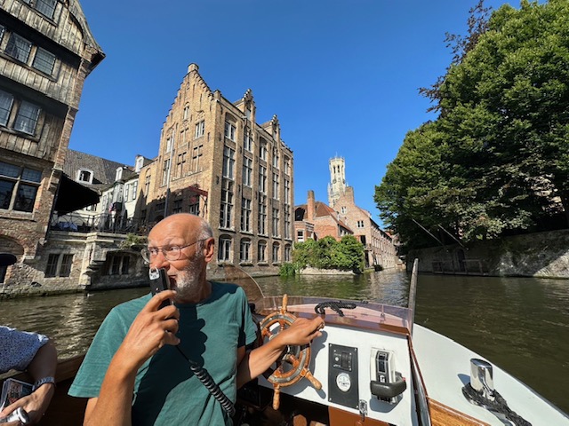 ブルージュの運河ツアー