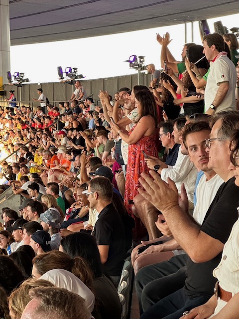 パリで、オリンピックを鑑賞できるなんて夢のようでした