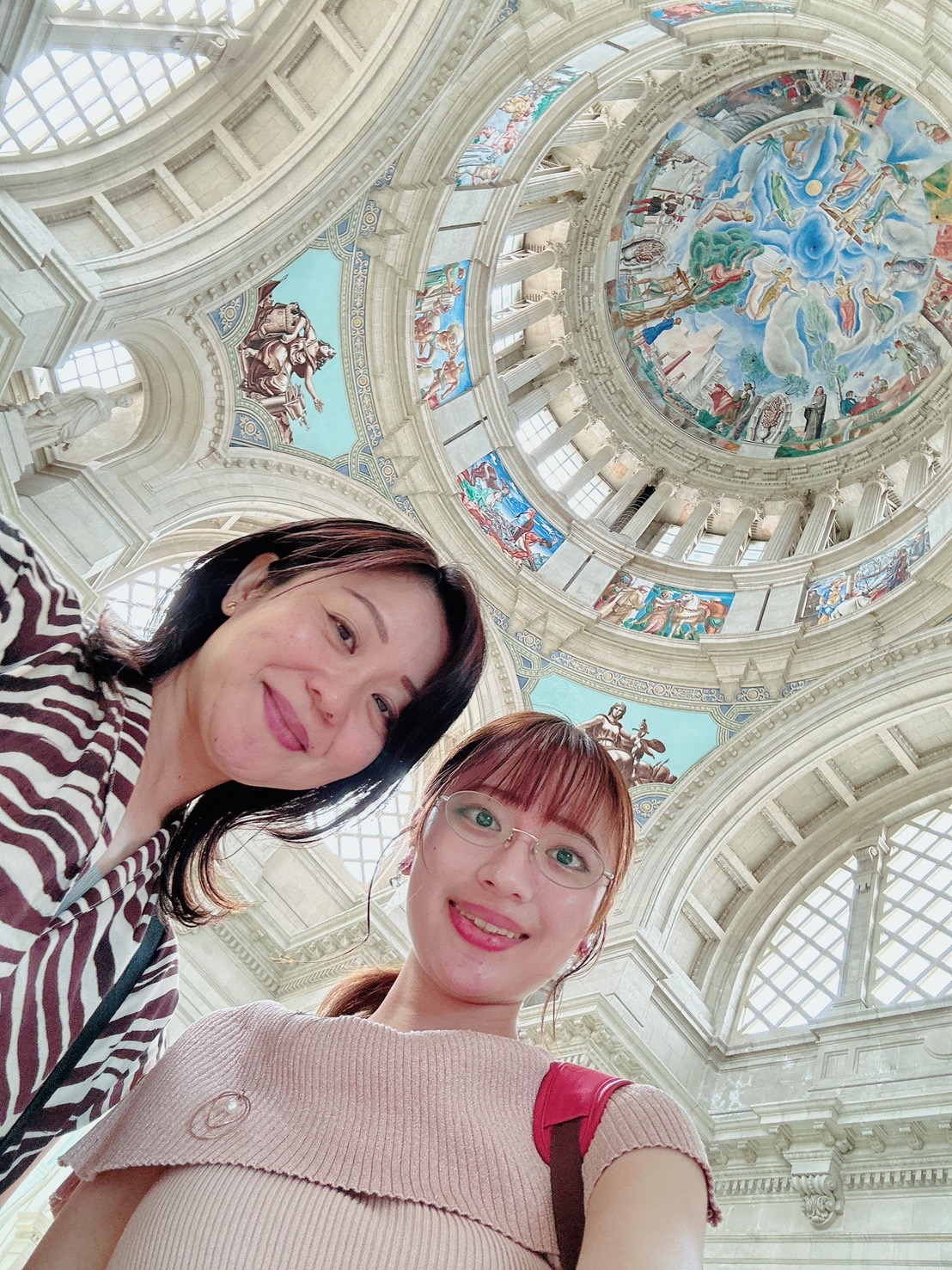 カタルーニャ美術館にて