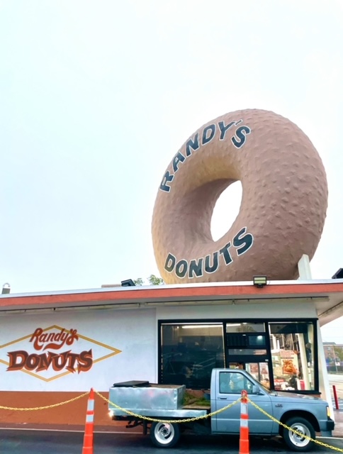 空港到着前に寄ったランディーズドーナツ