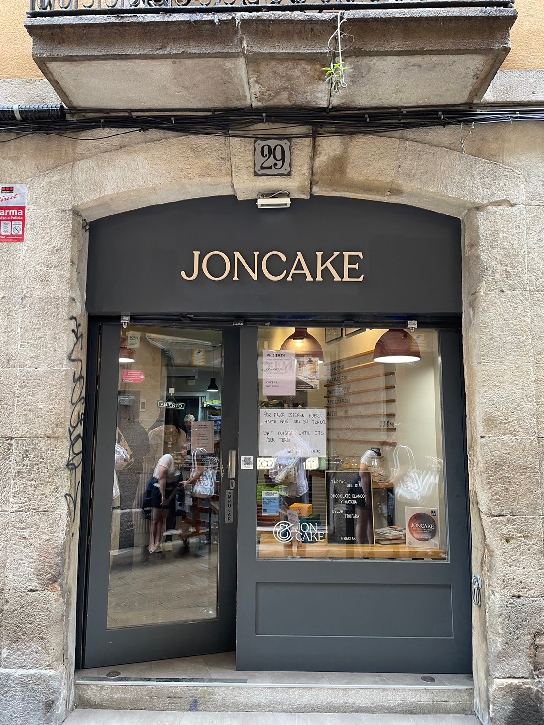 チーズケーキ店Jon Cake