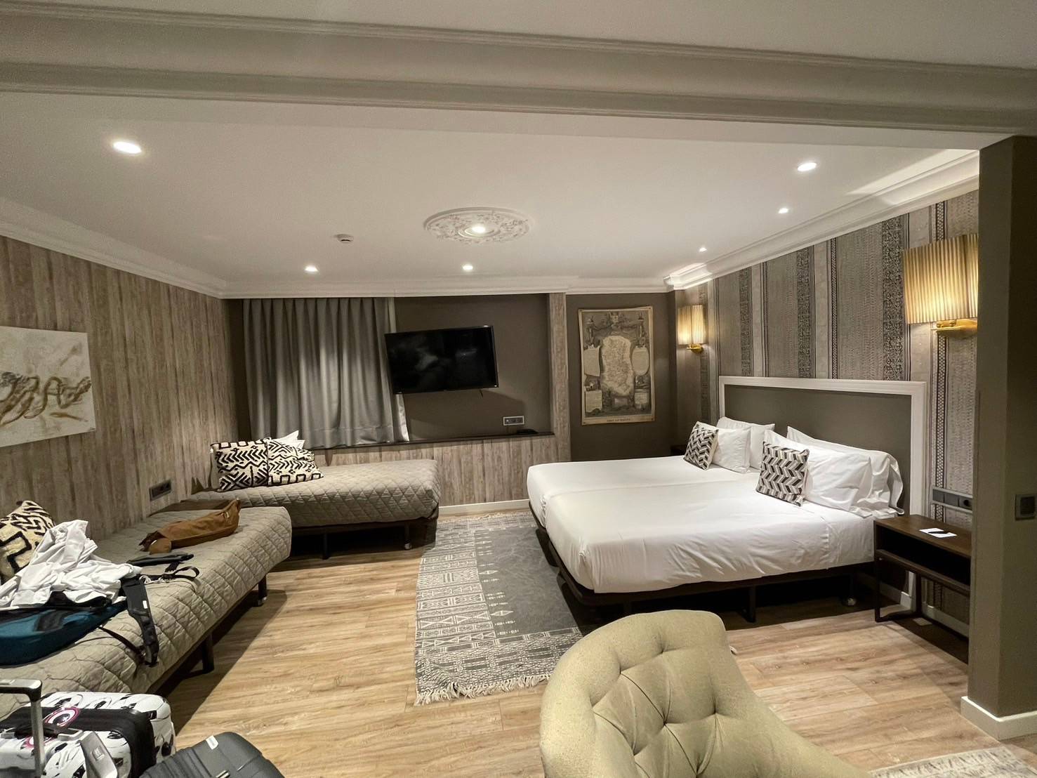 滞在した「Acta Splendid」の部屋