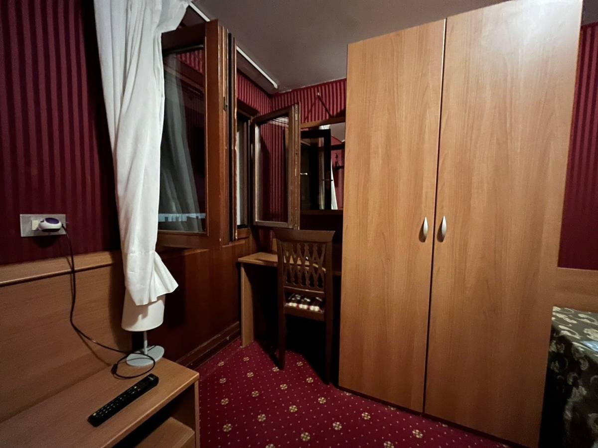 クラシックな窓が可愛かったホテル ナチョナーレ