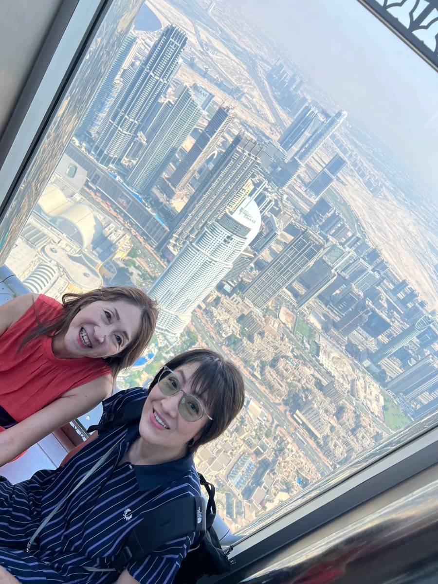 ブルジュ・ハリファ展望台