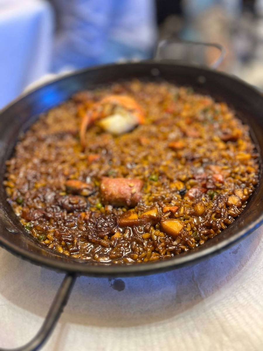 いただいた絶品パエリア