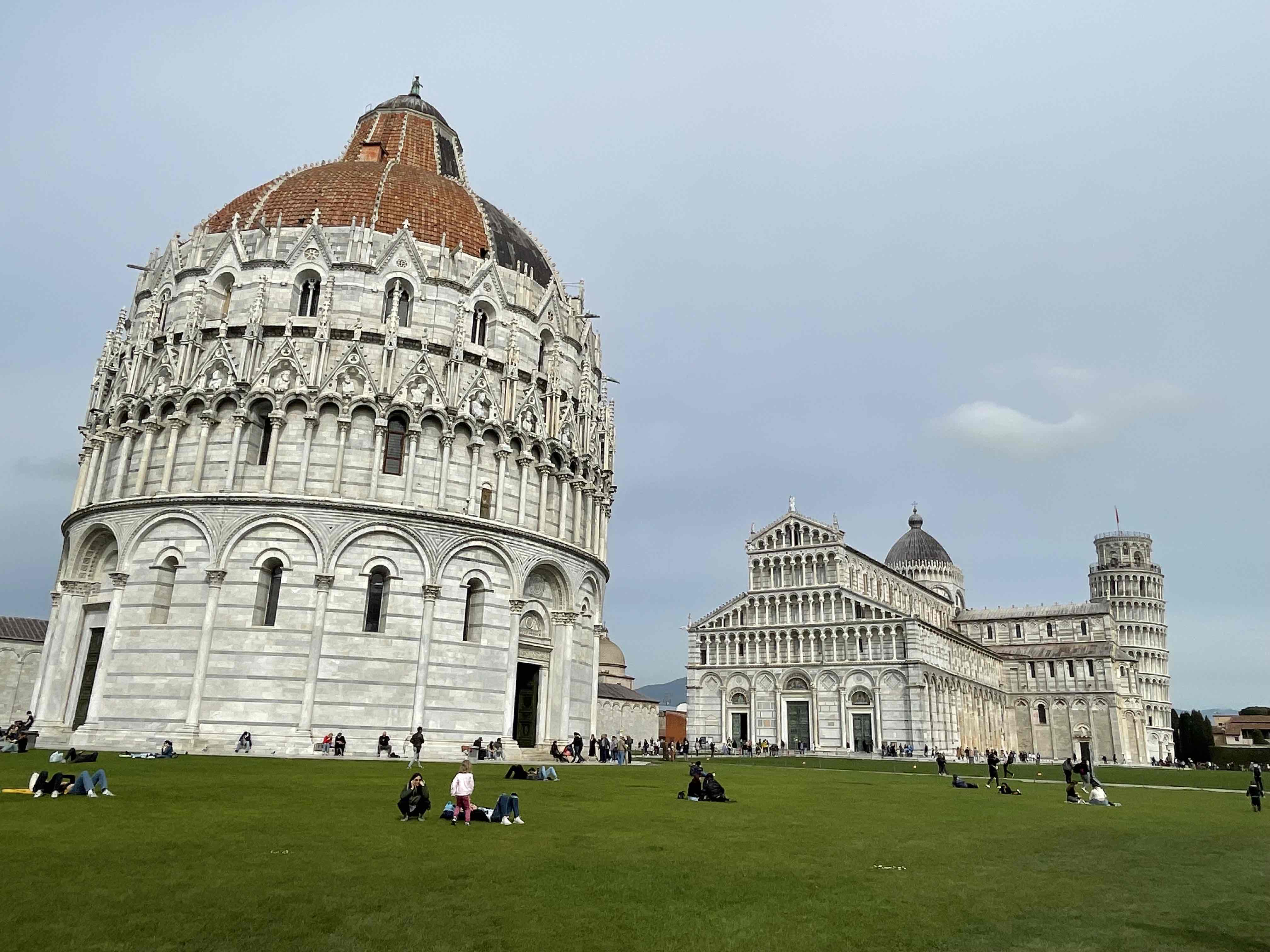 行きたかった場所のひとつ、ピサにも行ってきました！