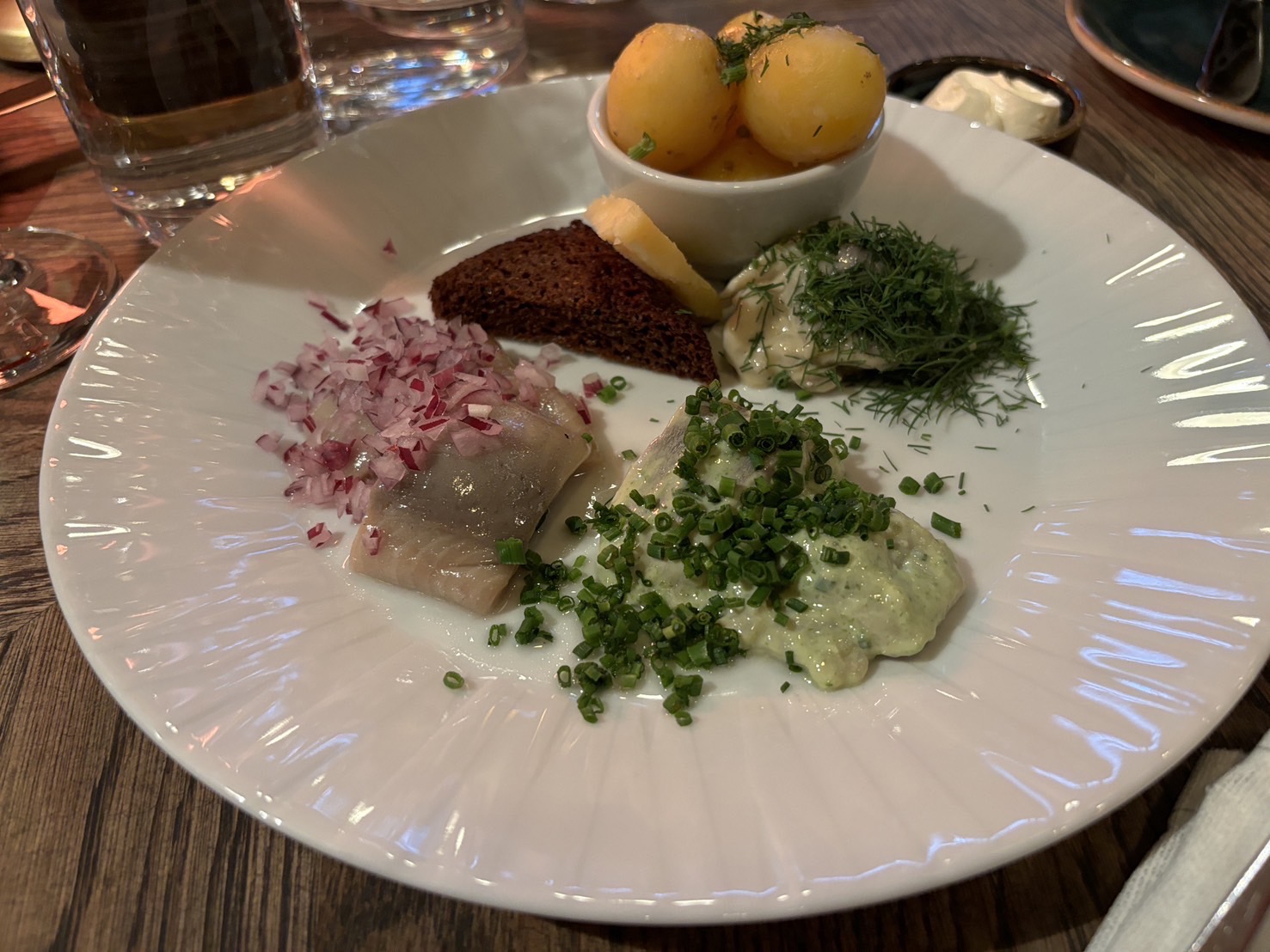 いただいたニシンのマリネ