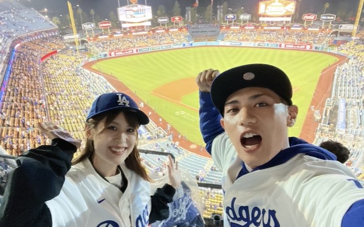 ドジャースタジアム トップデッキの景色