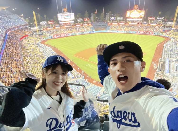 ドジャースタジアム トップデッキの景色