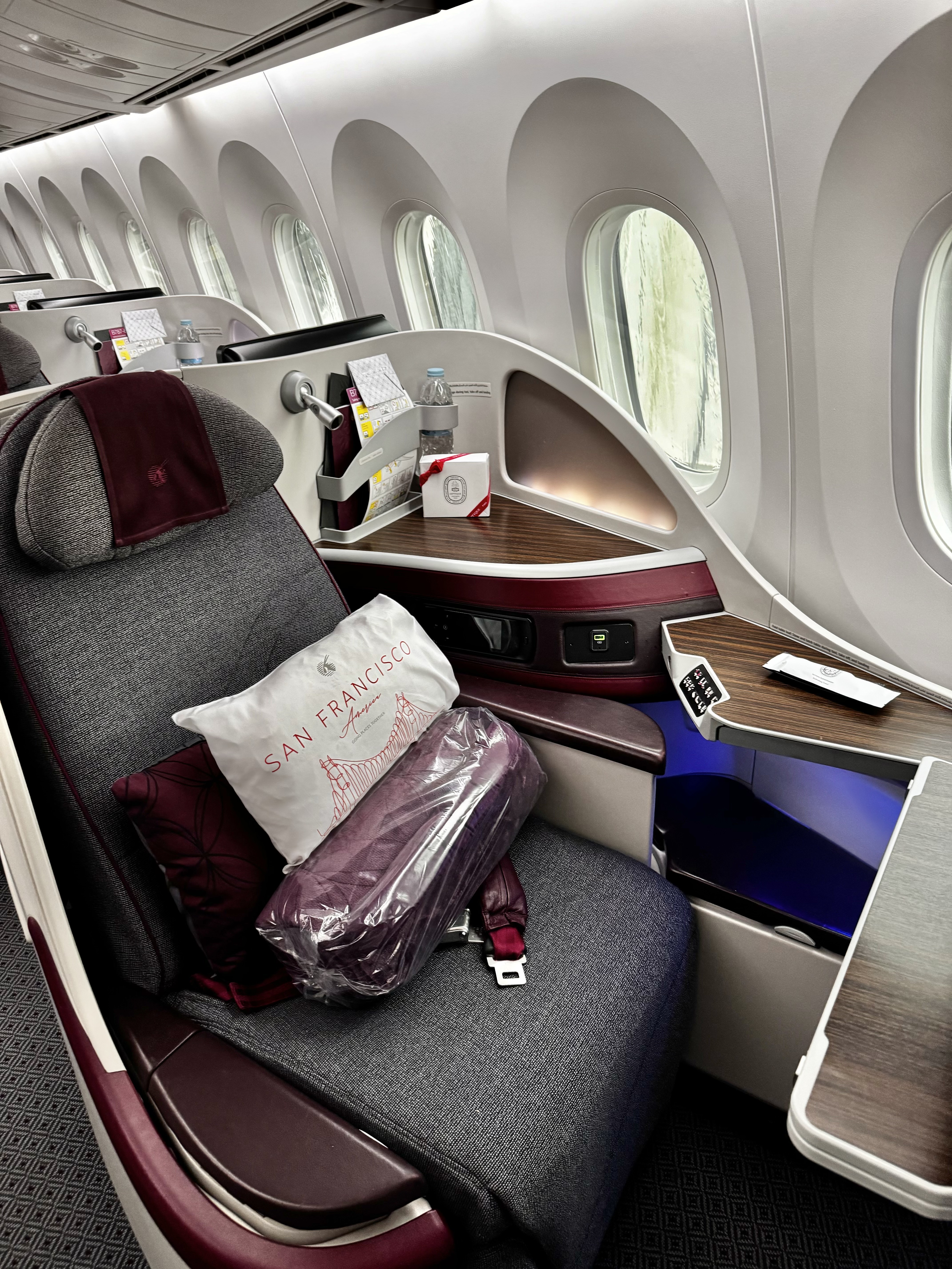 カタール航空ビジネスクラス