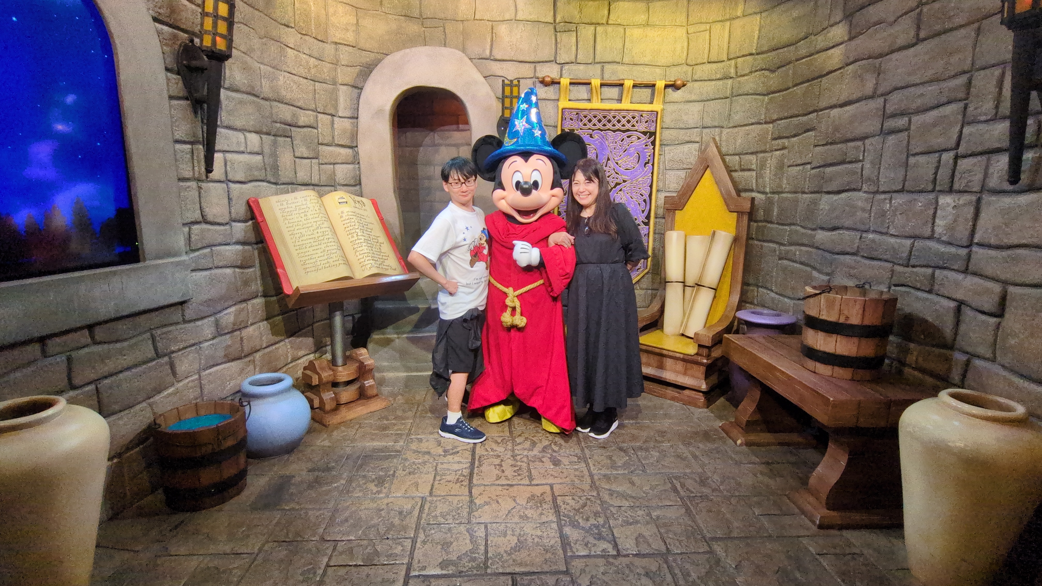 ミッキーとグリーティング