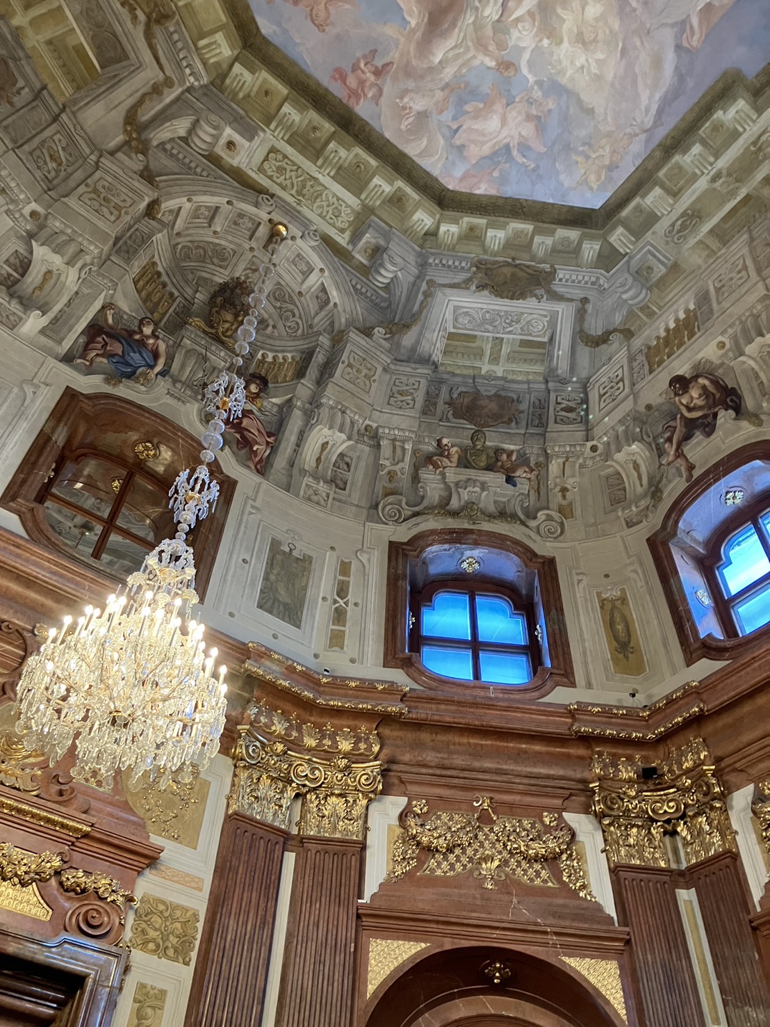 ベルベデーレ宮殿の美術館内