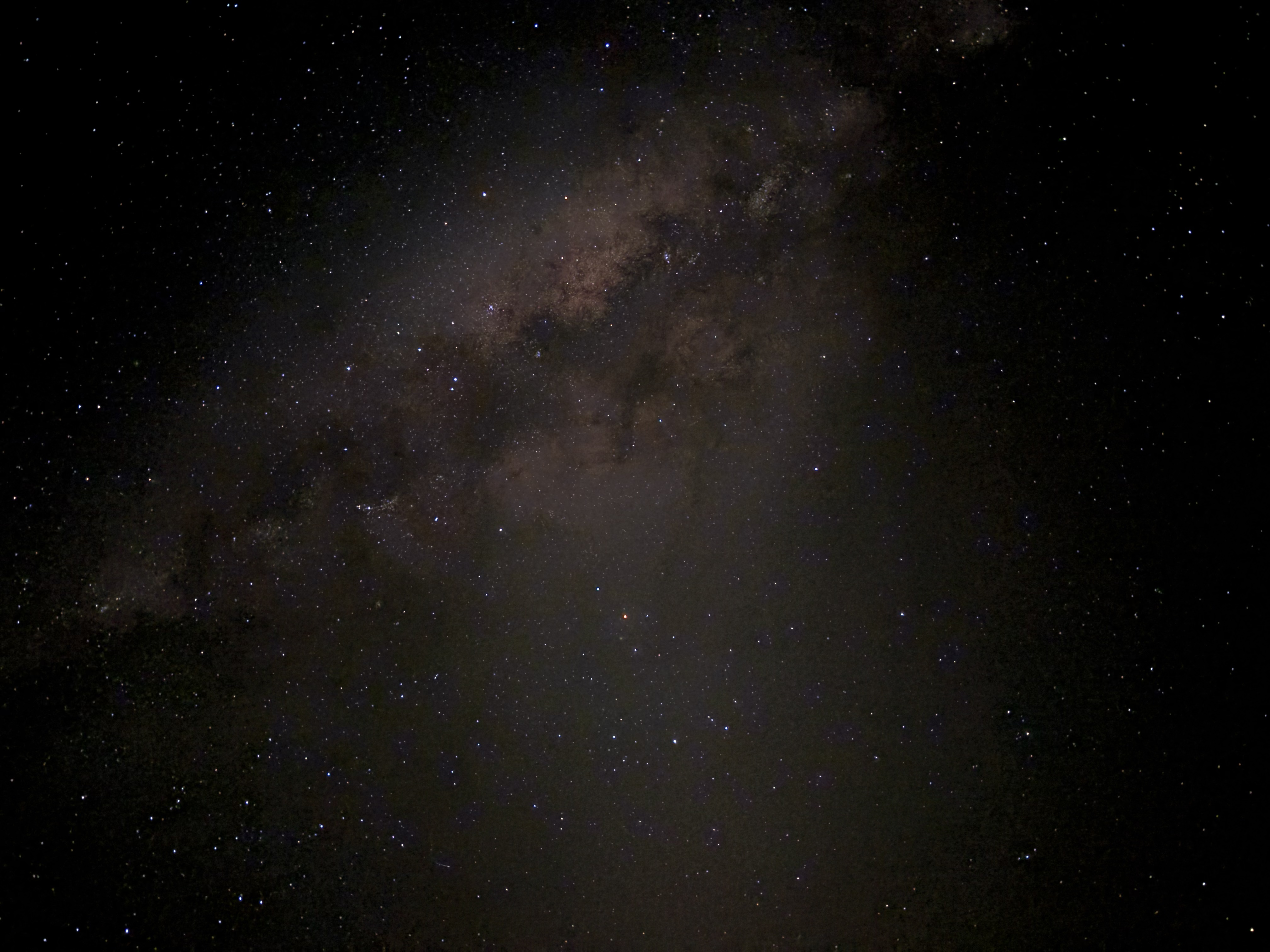 エアーズロック星空