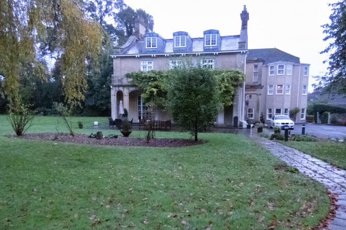 宿泊したChiseldon House Hotel