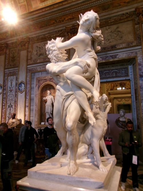 ボルゲーゼ美術館「プロセルピーナの略奪」