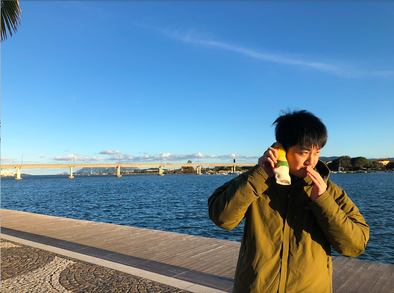 海が見えるランニングロード